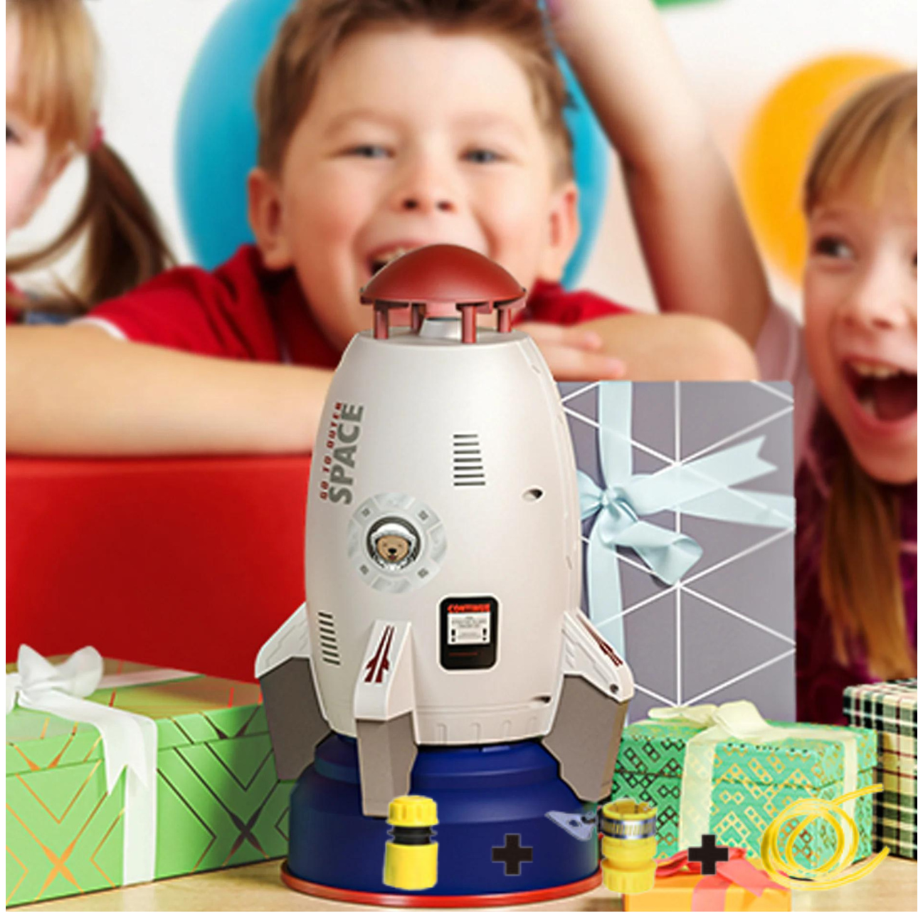 SplashRocket™ | Waterpret voor Kids & Verfrissing voor de Tuin