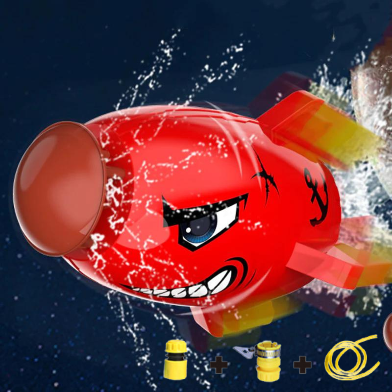 SplashRocket™ | Waterpret voor Kids & Verfrissing voor de Tuin